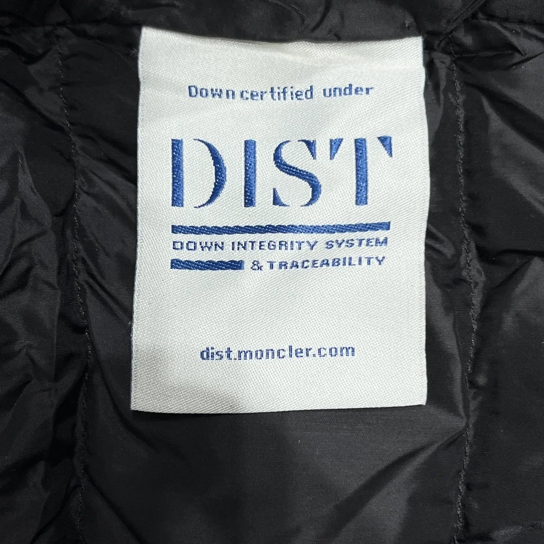 몽클레어 로고 패치 삼색 라이닝 자켓