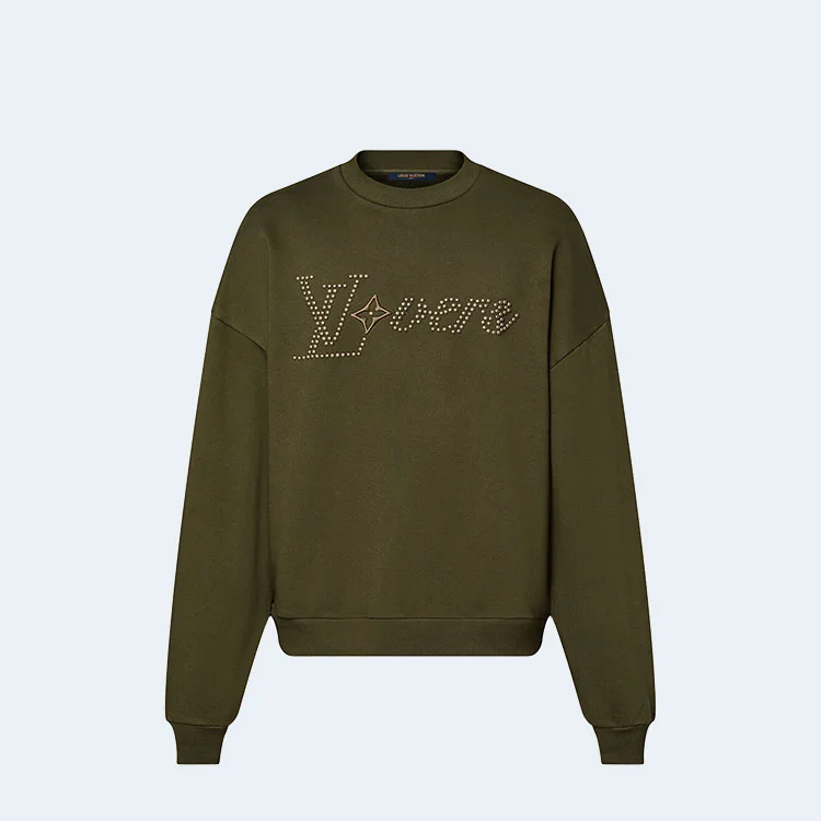 루이비통 코튼 시그니처 크루넥 1AFJHC