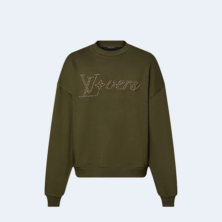 루이비통 코튼 시그니처 크루넥 1AFJHC