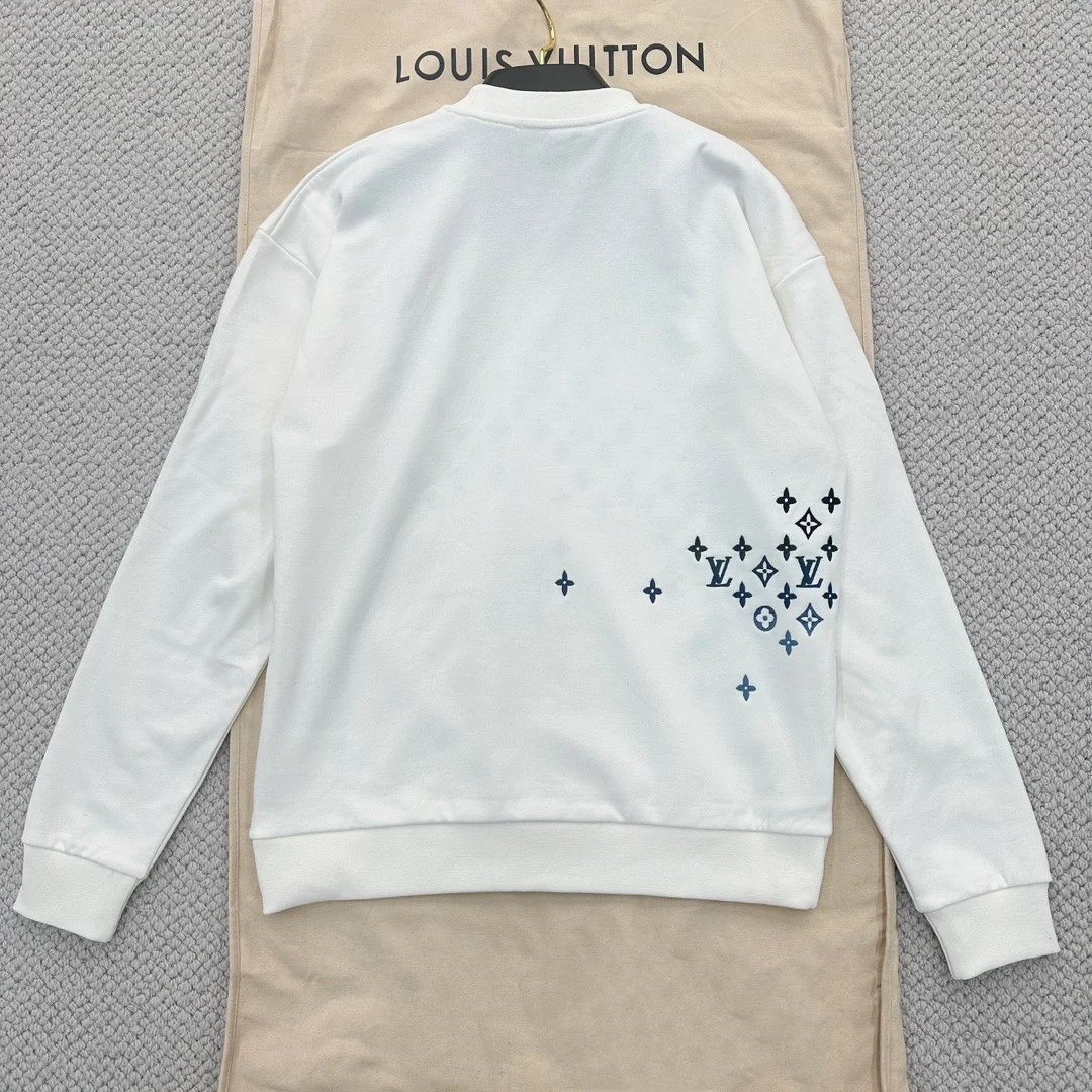 루이비통 엠브로이더드 코튼 스웨트셔츠 1AFBWF