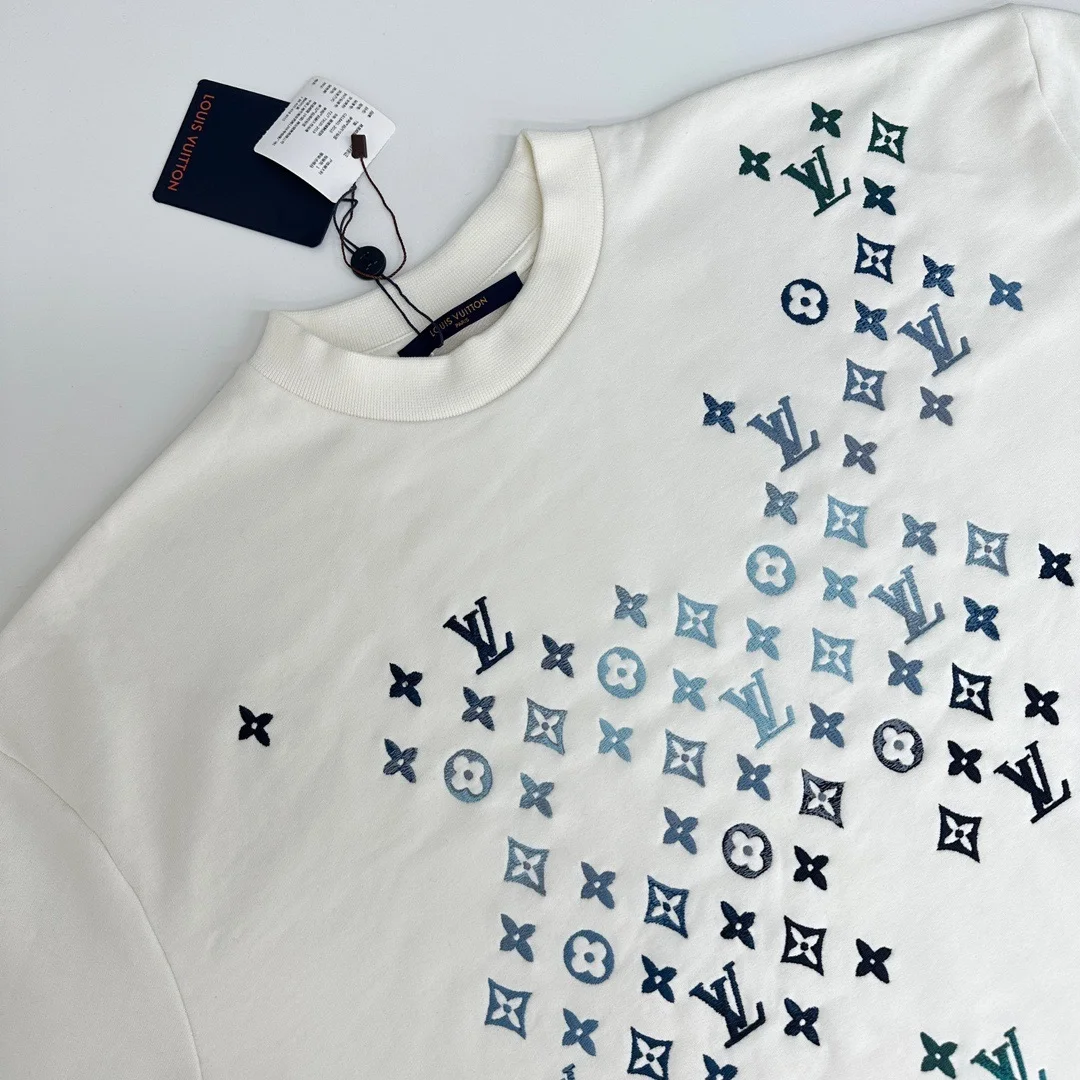 루이비통 엠브로이더드 코튼 스웨트셔츠 1AFBWF