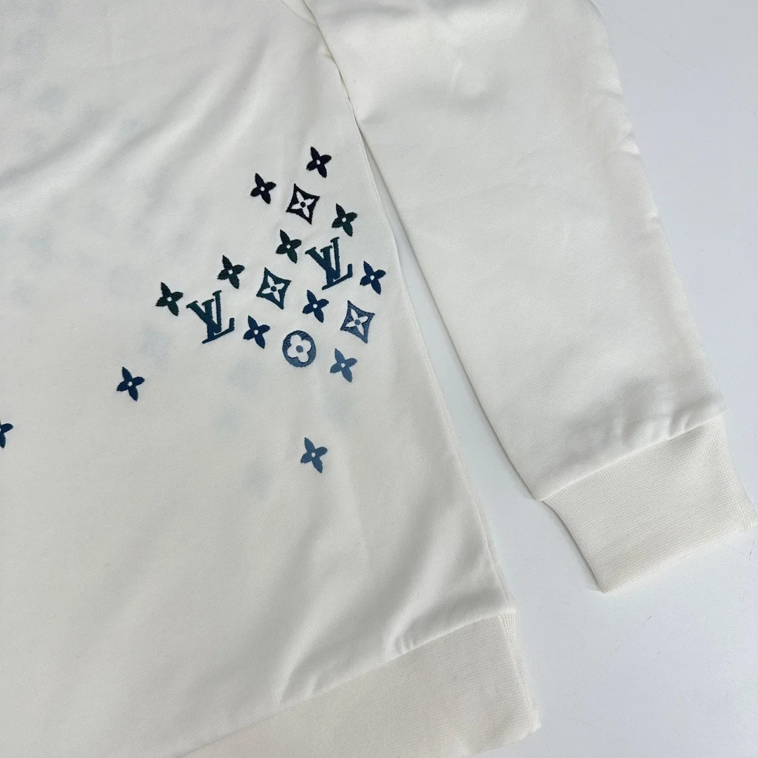 루이비통 엠브로이더드 코튼 스웨트셔츠 1AFBWF
