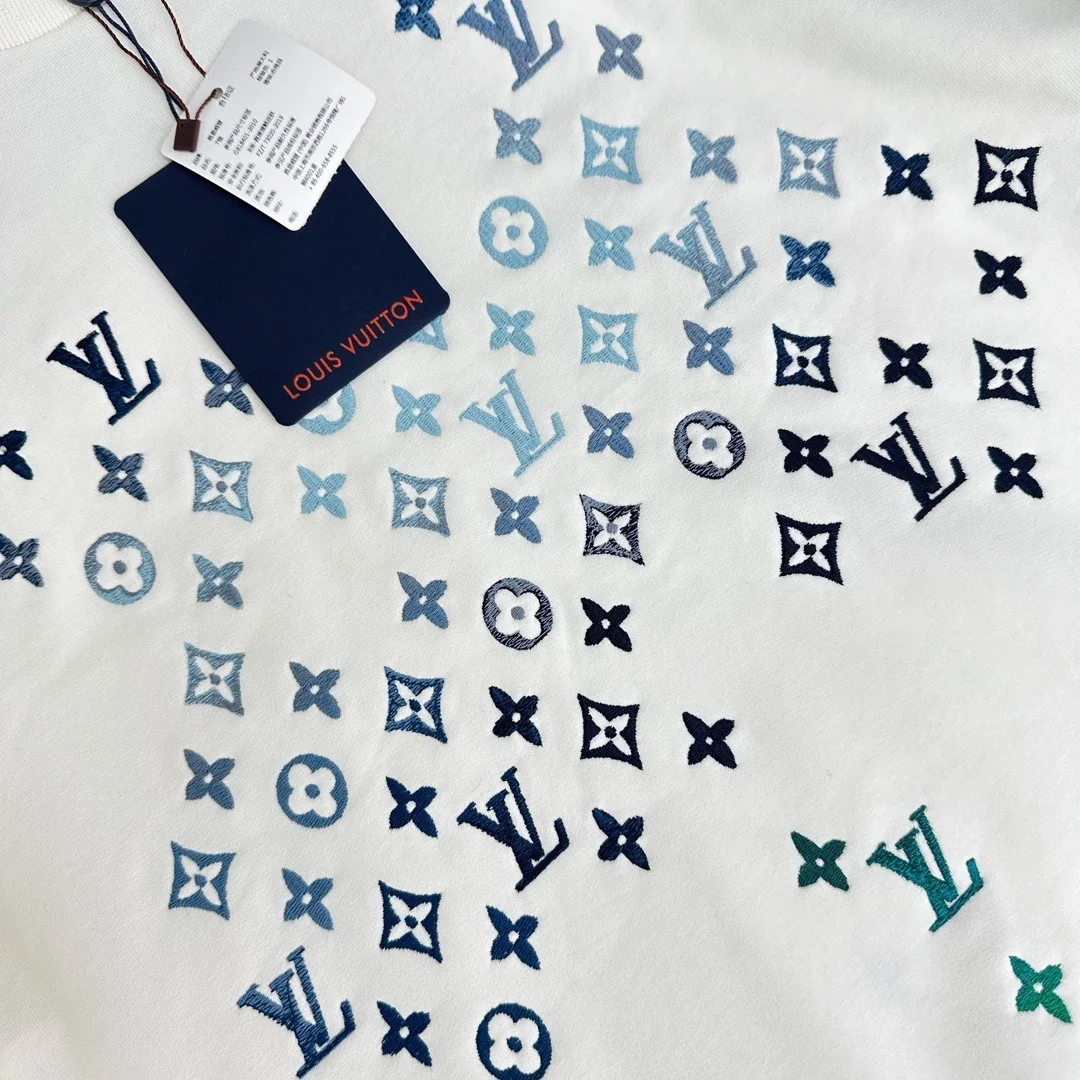 루이비통 엠브로이더드 코튼 스웨트셔츠 1AFBWF