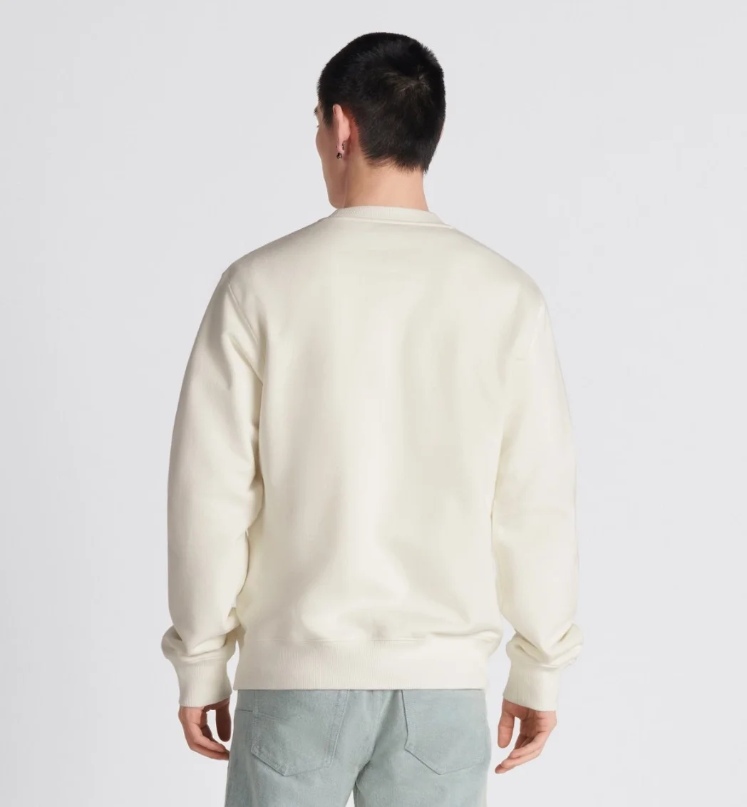 디올 인터레이스 스트레이트 맨투맨