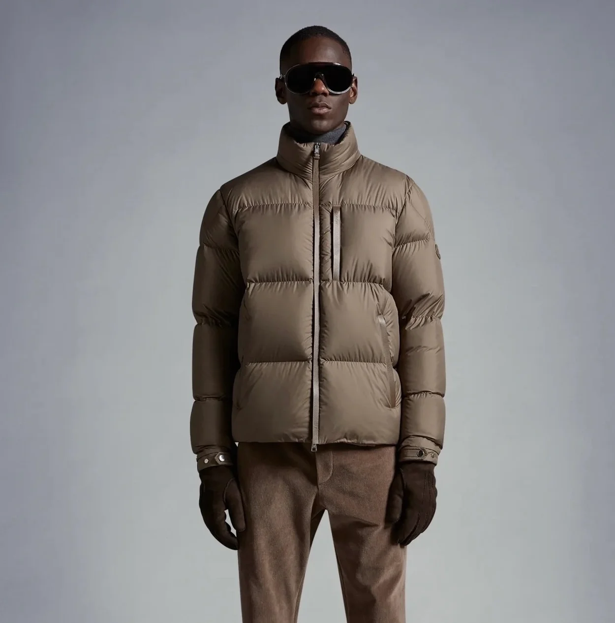 몽클레어 besbre 패딩 브라운