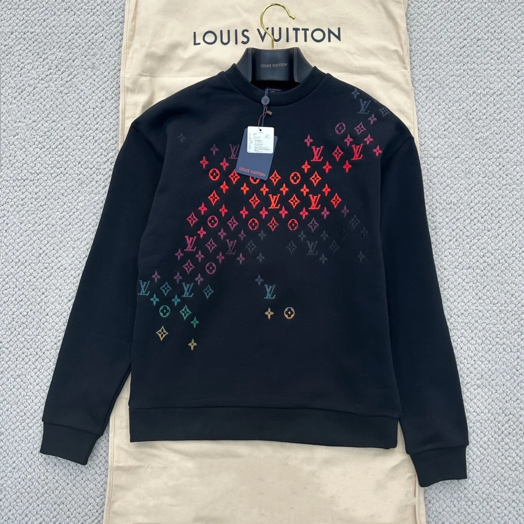 루이비통 엠브로이더드 코트 스웨트셔츠 1AFB67