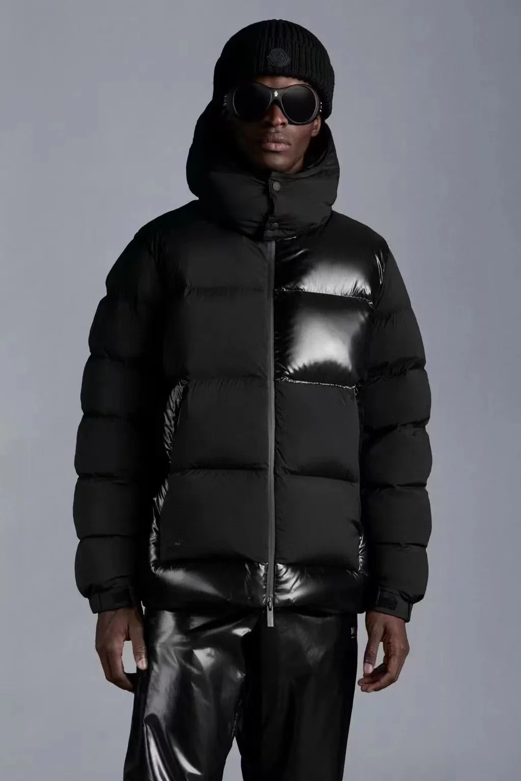 몽클레어 팔라르디 빅로고 패딩 자켓