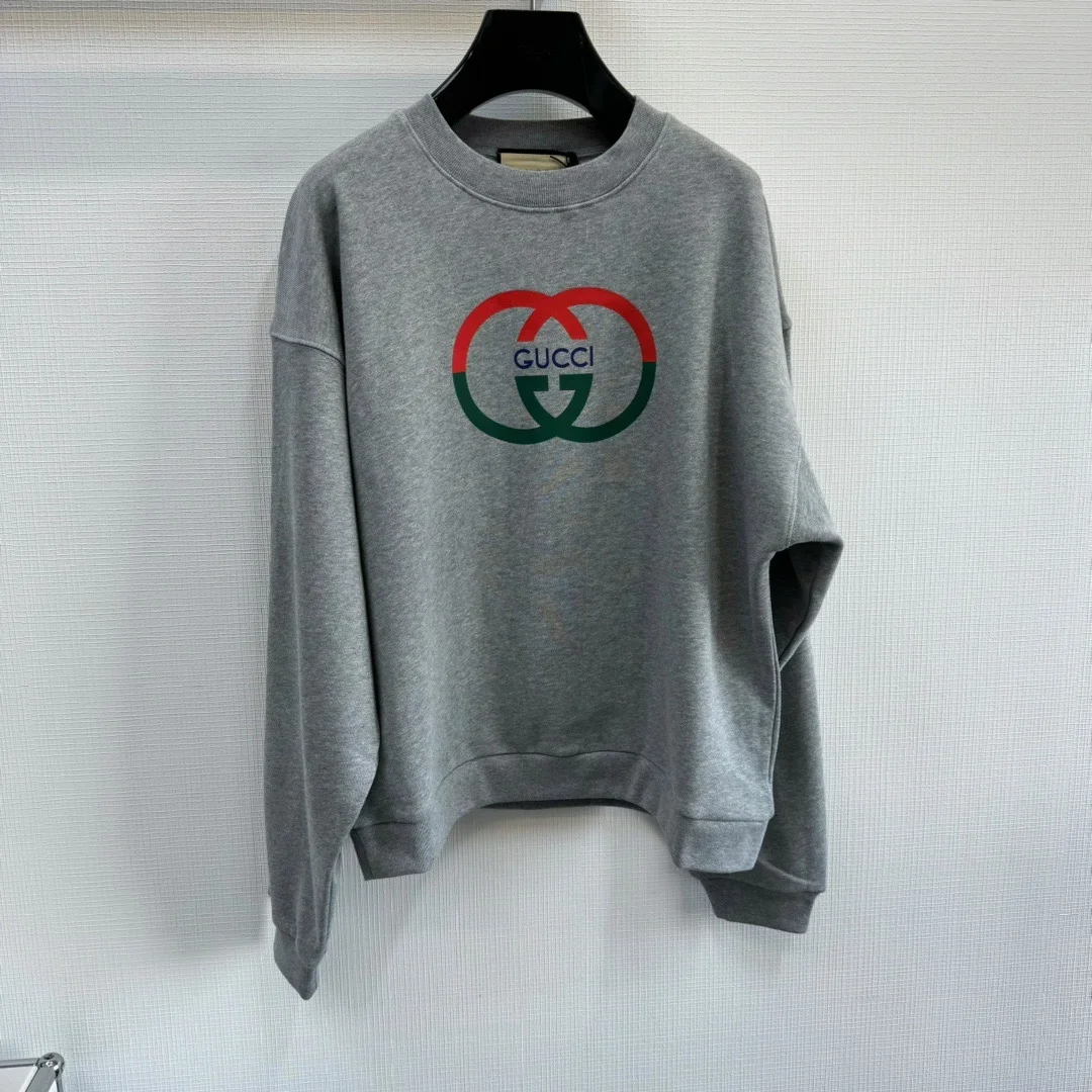 구찌 인터로킹 G 코튼 스웨트셔츠