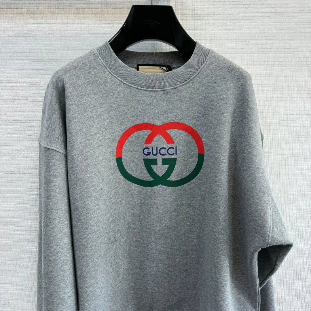 구찌 인터로킹 G 코튼 스웨트셔츠
