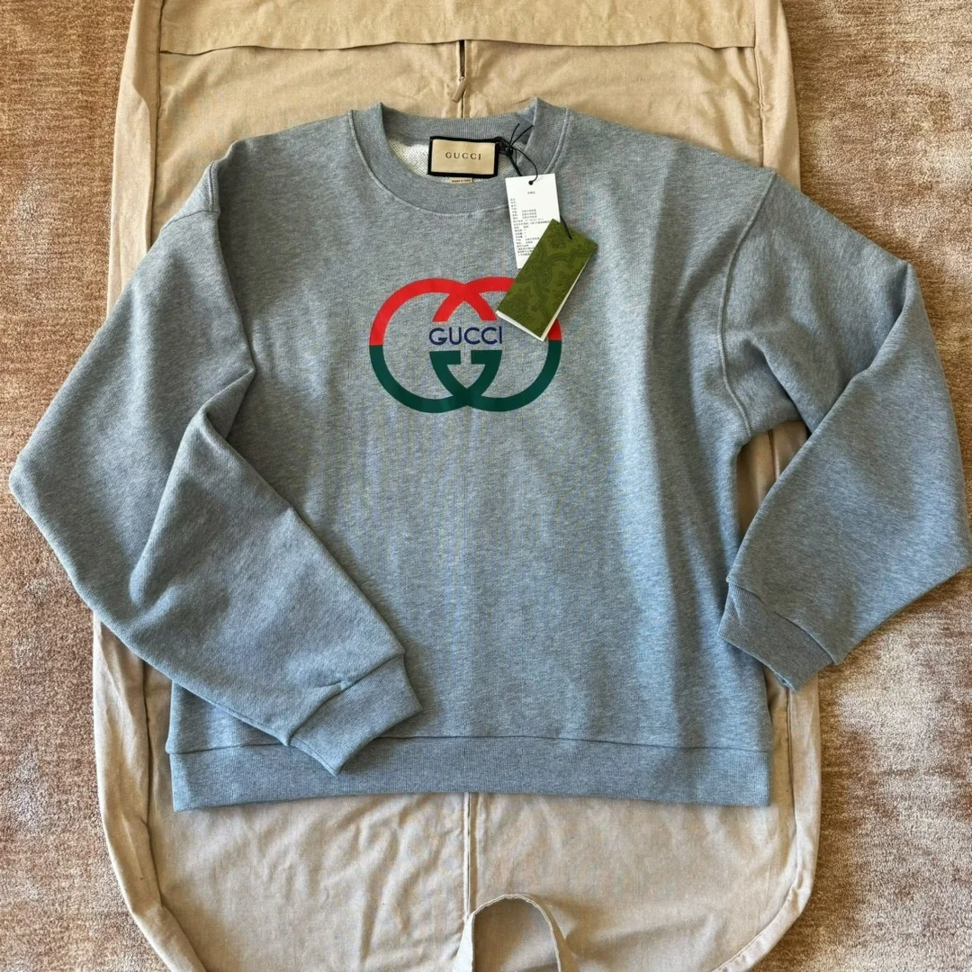 구찌 인터로킹 G 코튼 스웨트셔츠