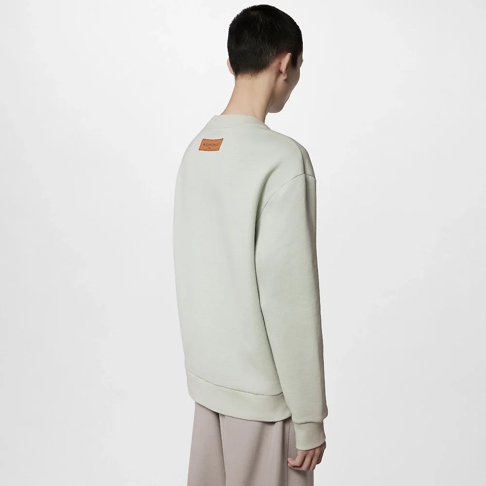 루이비통 엠브로이더드 코튼 스웨트셔츠