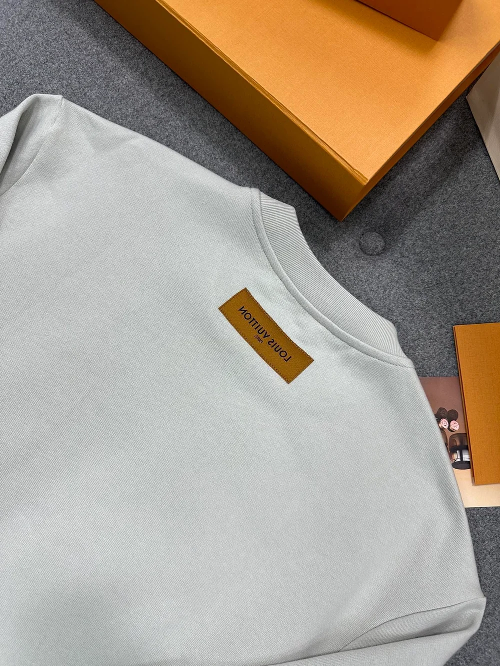 루이비통 엠브로이더드 코튼 스웨트셔츠