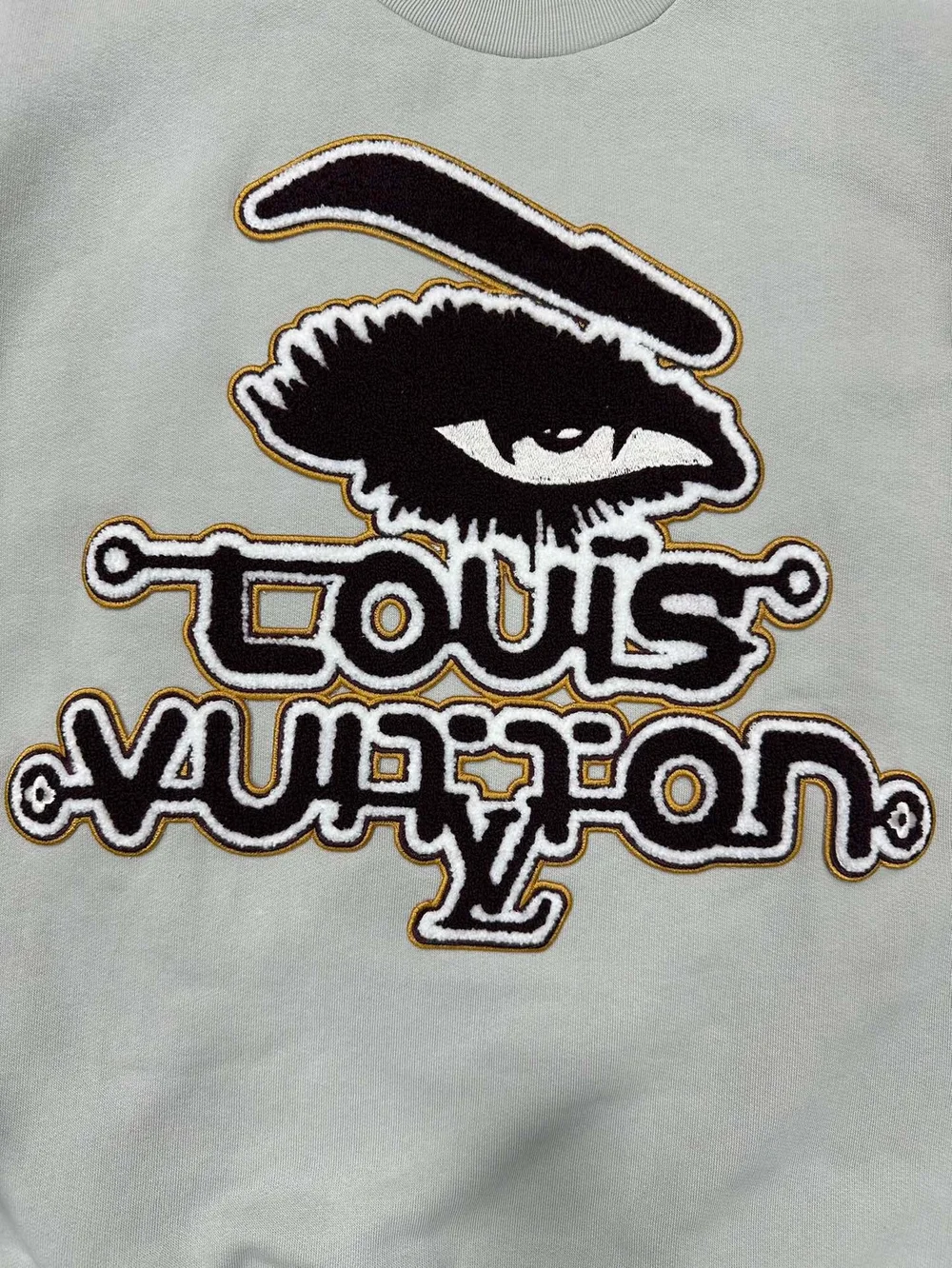루이비통 엠브로이더드 코튼 스웨트셔츠