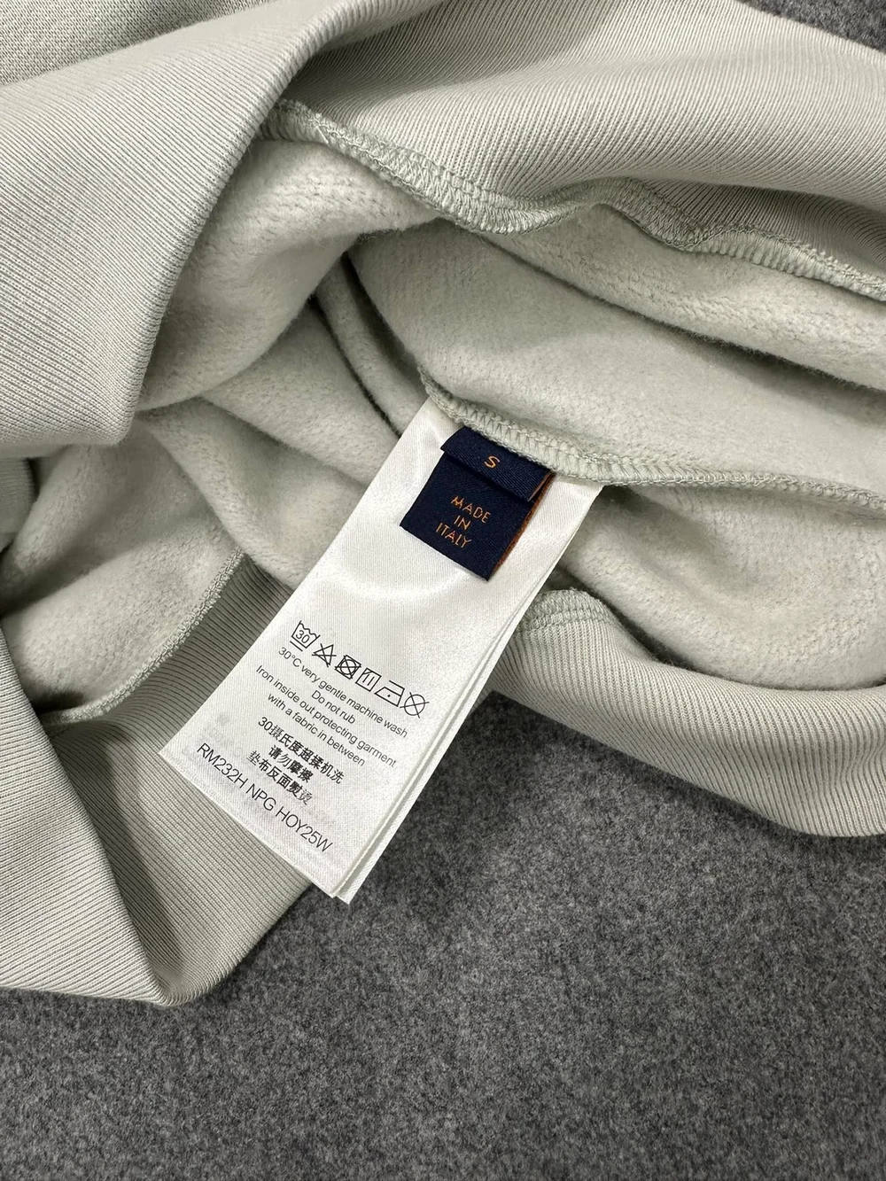 루이비통 엠브로이더드 코튼 스웨트셔츠