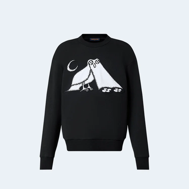 루이비통 코믹스 아울 패치 크루