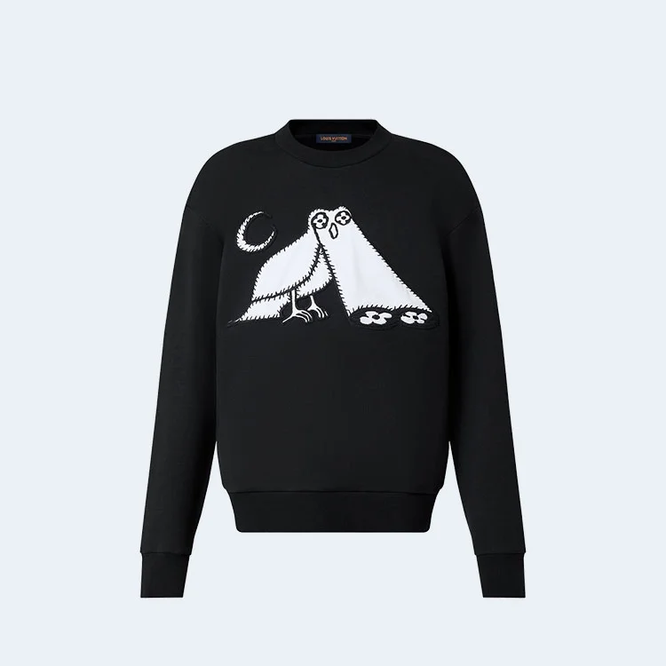 루이비통 코믹스 아울 패치 크루