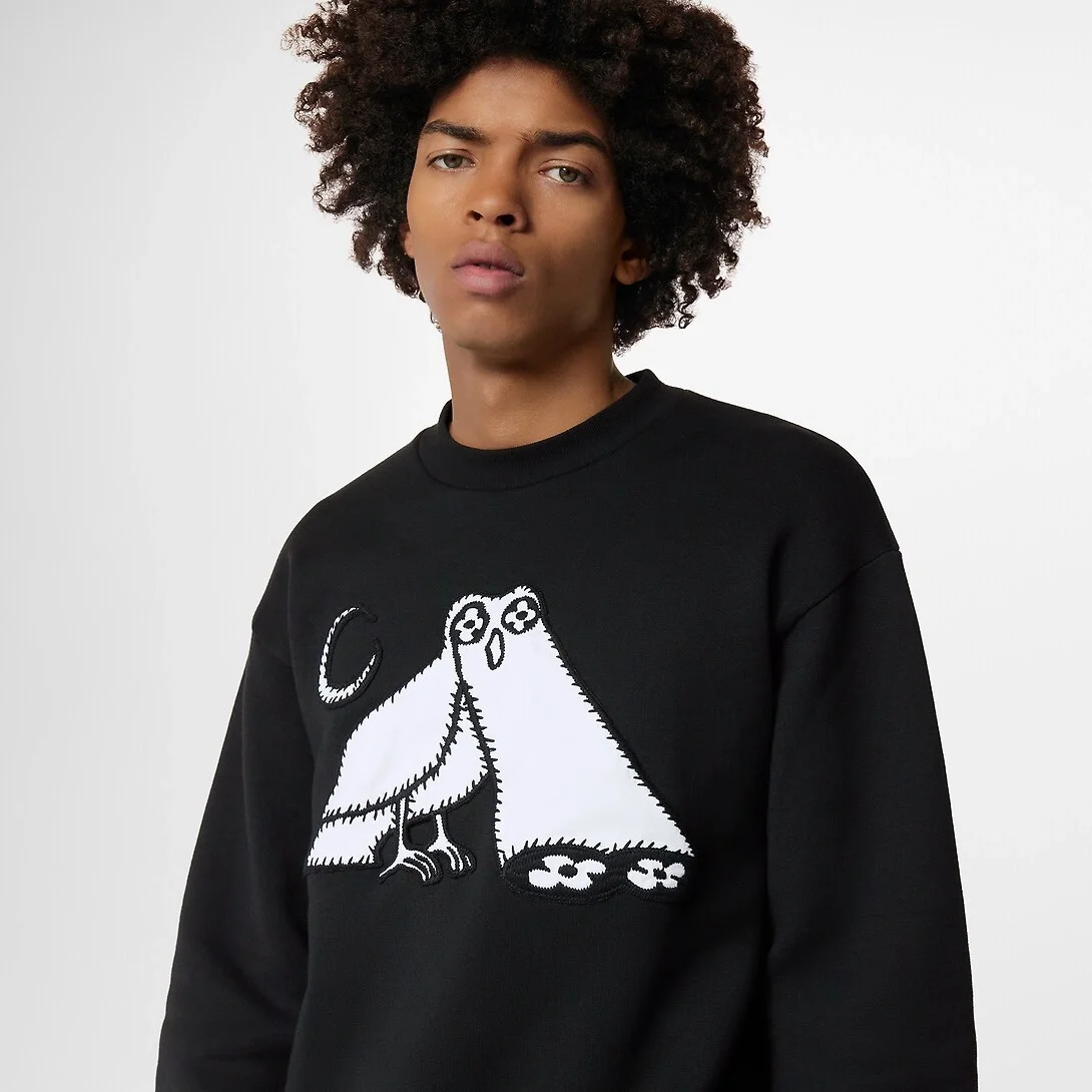 루이비통 코믹스 아울 패치 크루