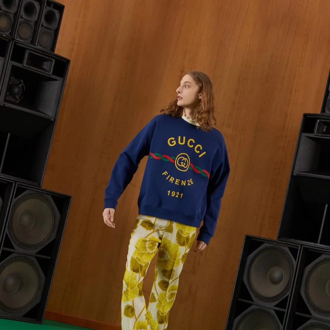 구찌 1921 코튼 스웨트 맨투맨