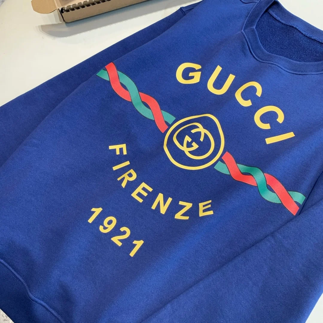 구찌 1921 코튼 스웨트 맨투맨