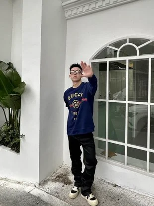 구찌 1921 코튼 스웨트 맨투맨