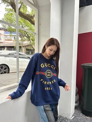 구찌 1921 코튼 스웨트 맨투맨