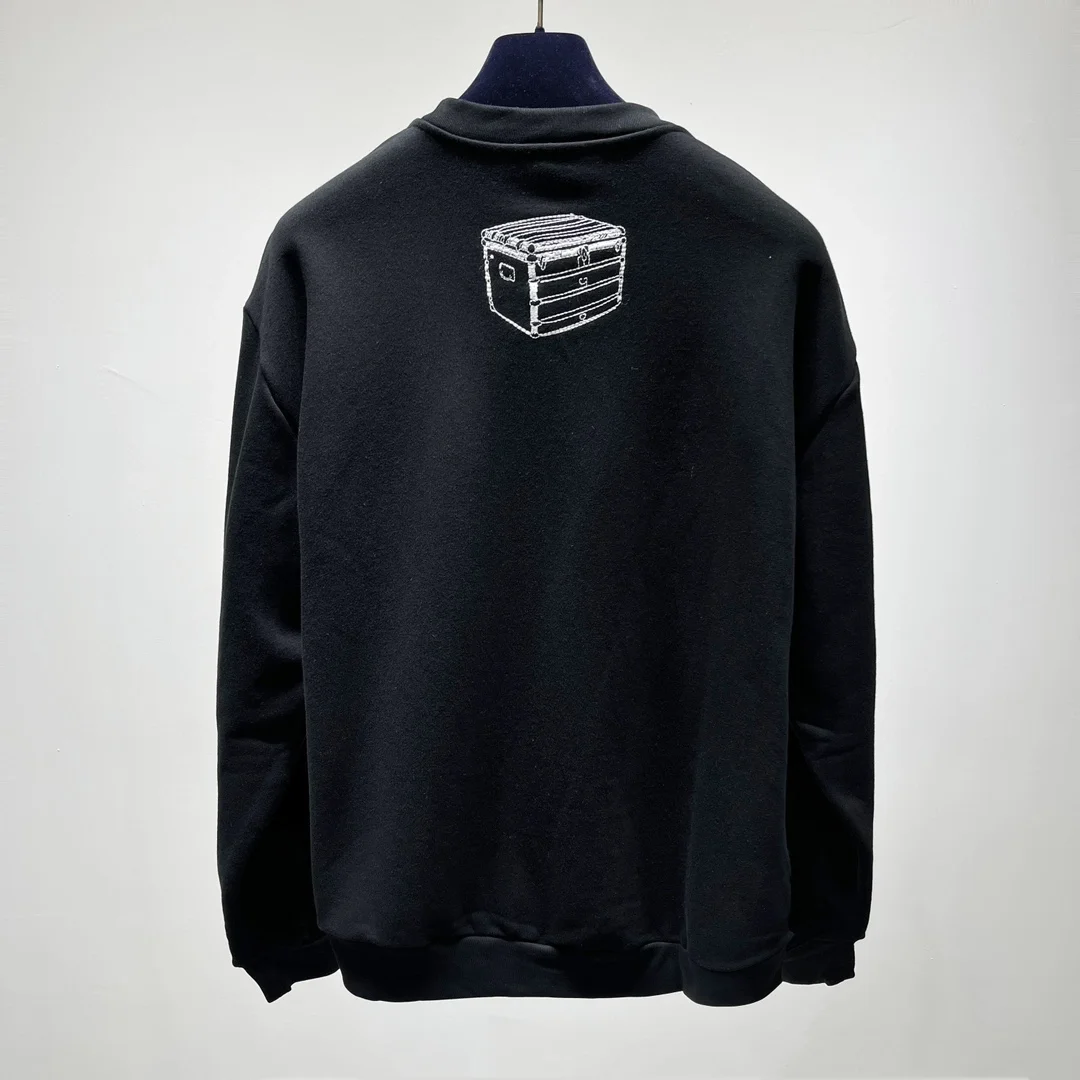 루이비통 엠브로이더드 코튼 스웨트셔츠