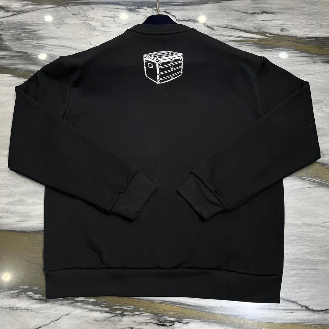 루이비통 엠브로이더드 코튼 스웨트셔츠