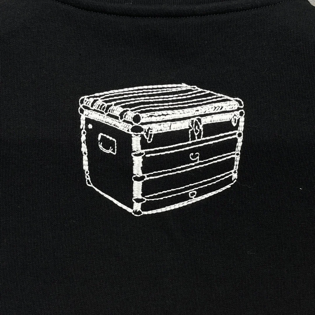 루이비통 엠브로이더드 코튼 스웨트셔츠