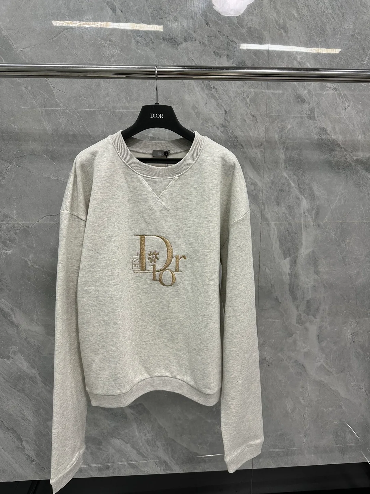 디올 BY ERL 오버사이즈 스웨트셔츠