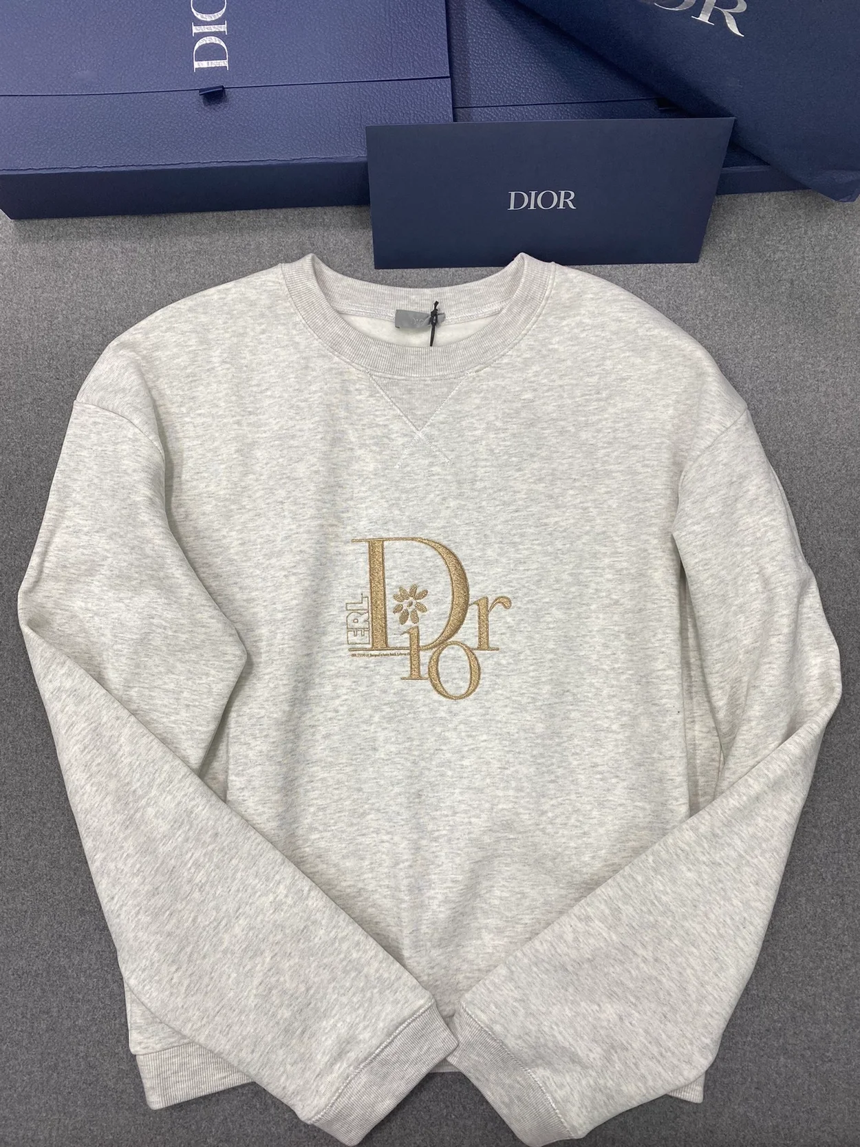 디올 BY ERL 오버사이즈 스웨트셔츠