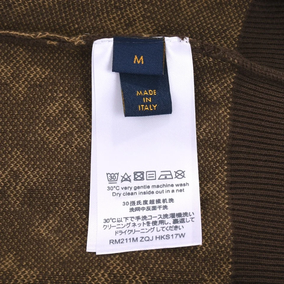 루이비통 모노그렘 엠브로이더드 울 크루넥 1ABXYY