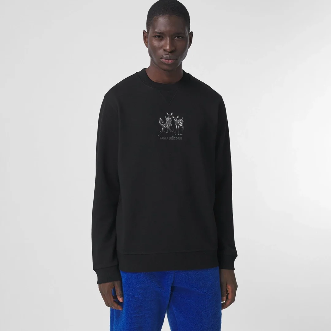 버버리 리카르도 티시 자수 맨투맨