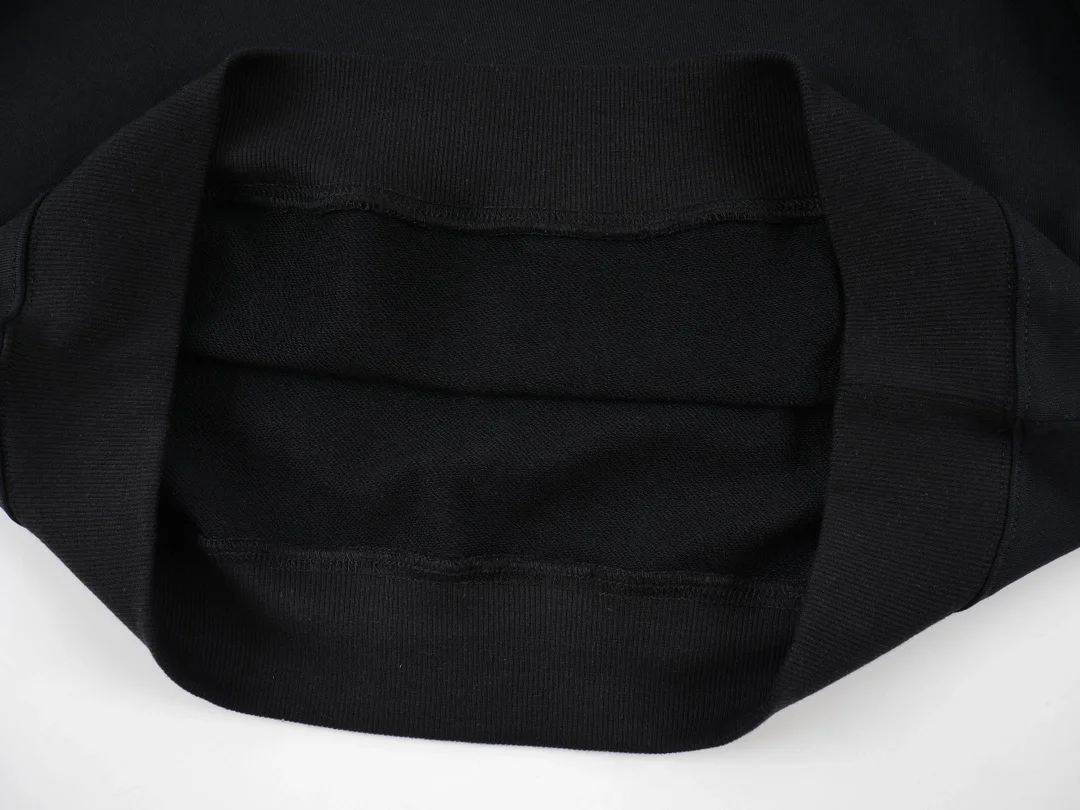 구찌 x 발렌시아가 코튼 저지 스웨트셔츠 블랙