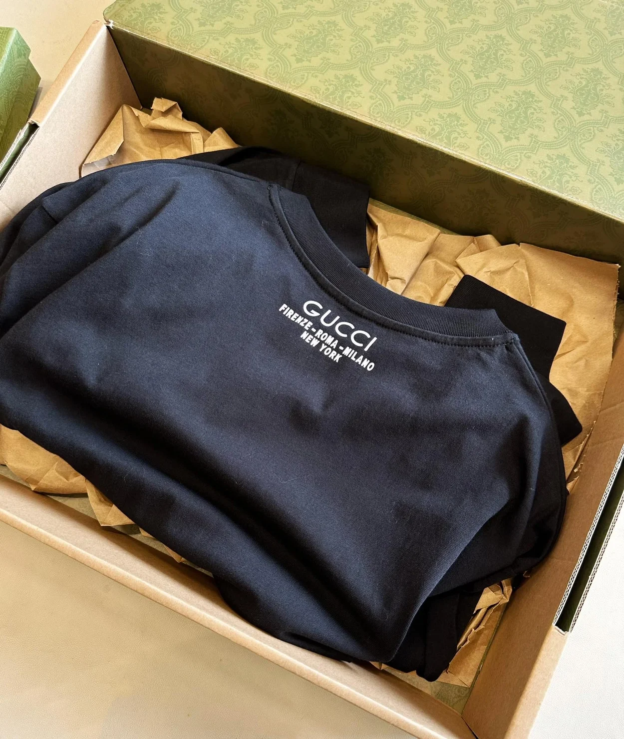 구찌 코튼 저지 스웨트셔츠 블랙