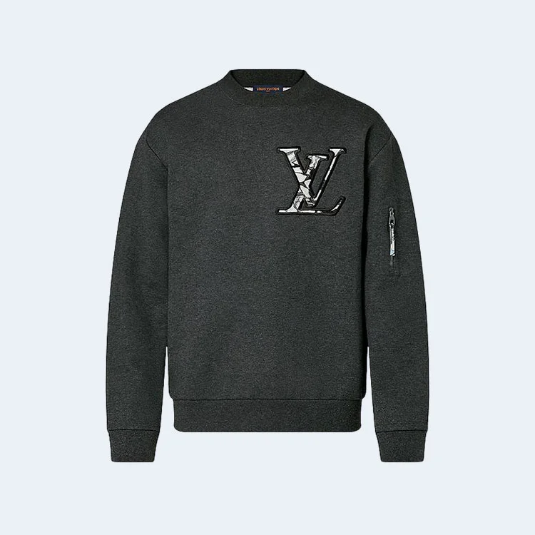 루이비통 코튼 크루넥 스웨트셔츠