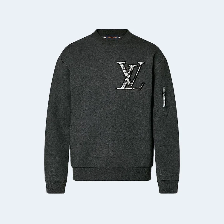 루이비통 코튼 크루넥 스웨트셔츠