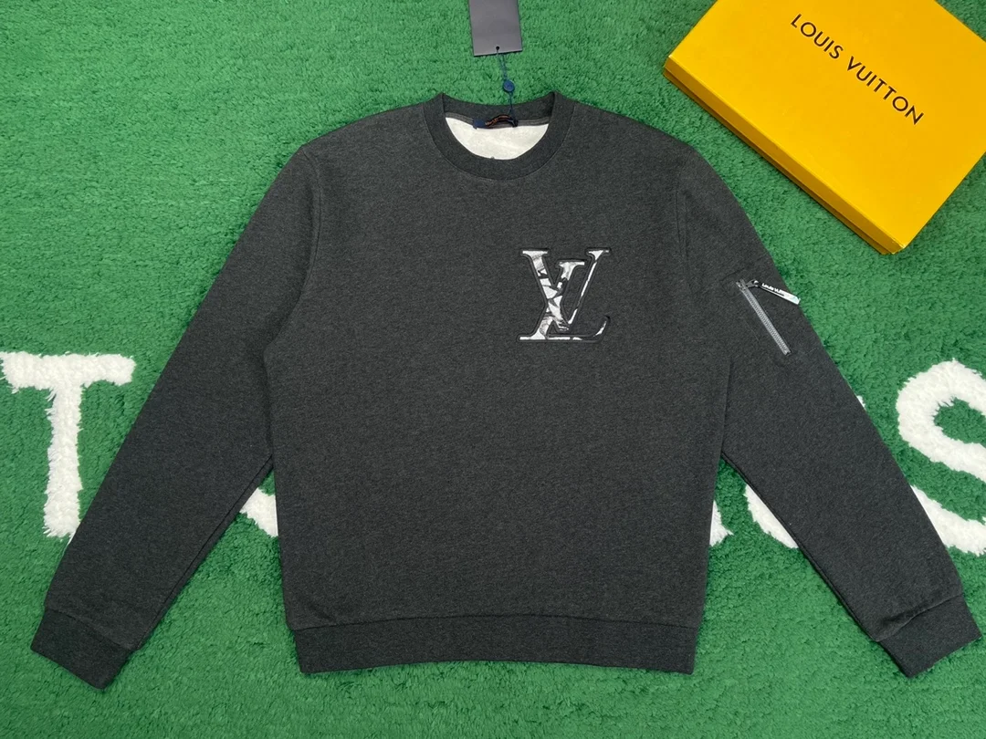 루이비통 코튼 크루넥 스웨트셔츠