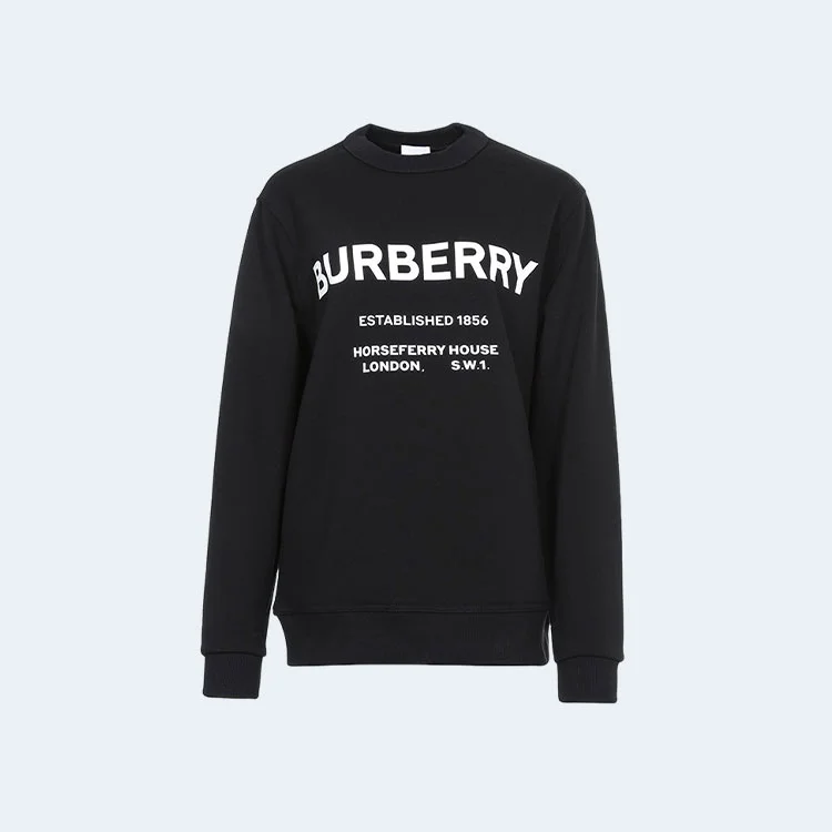 버버리 호스페리 맨투맨 블랙