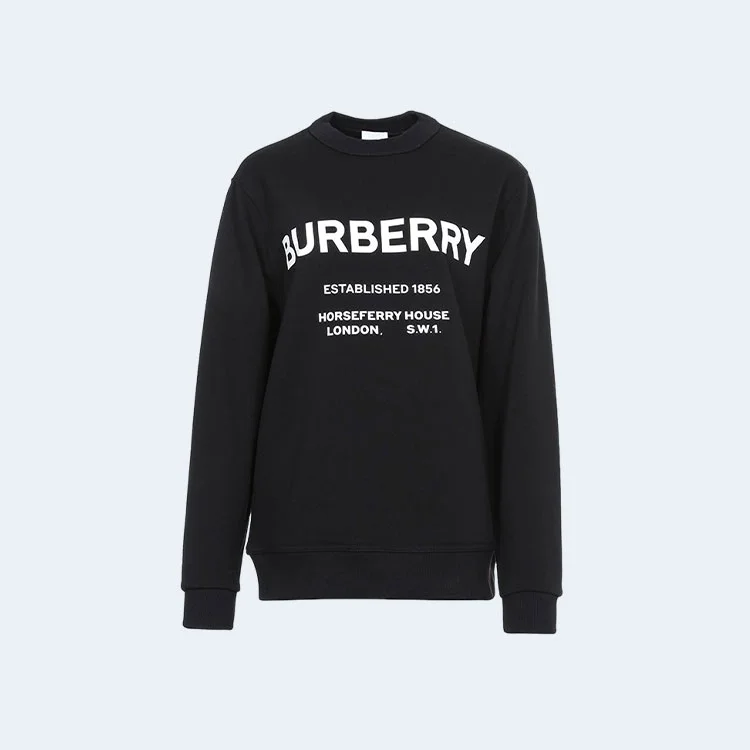 버버리 호스페리 맨투맨 블랙