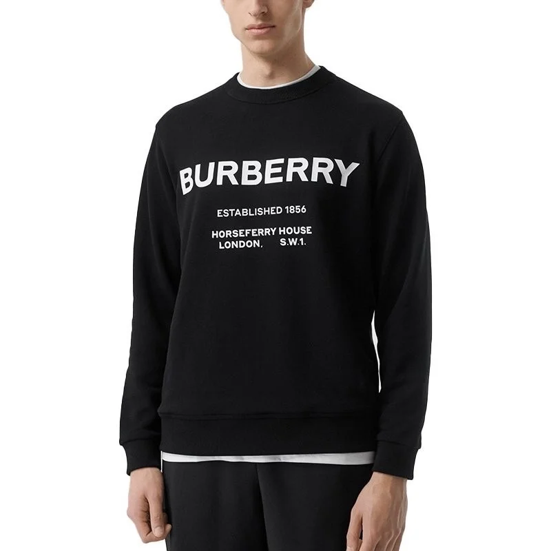 버버리 호스페리 맨투맨 블랙