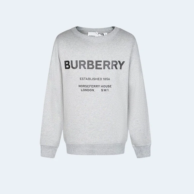 버버리 호스페리 맨투맨 그레이