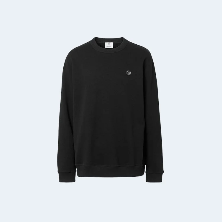 버버리 모노그램 아플리케 맨투맨