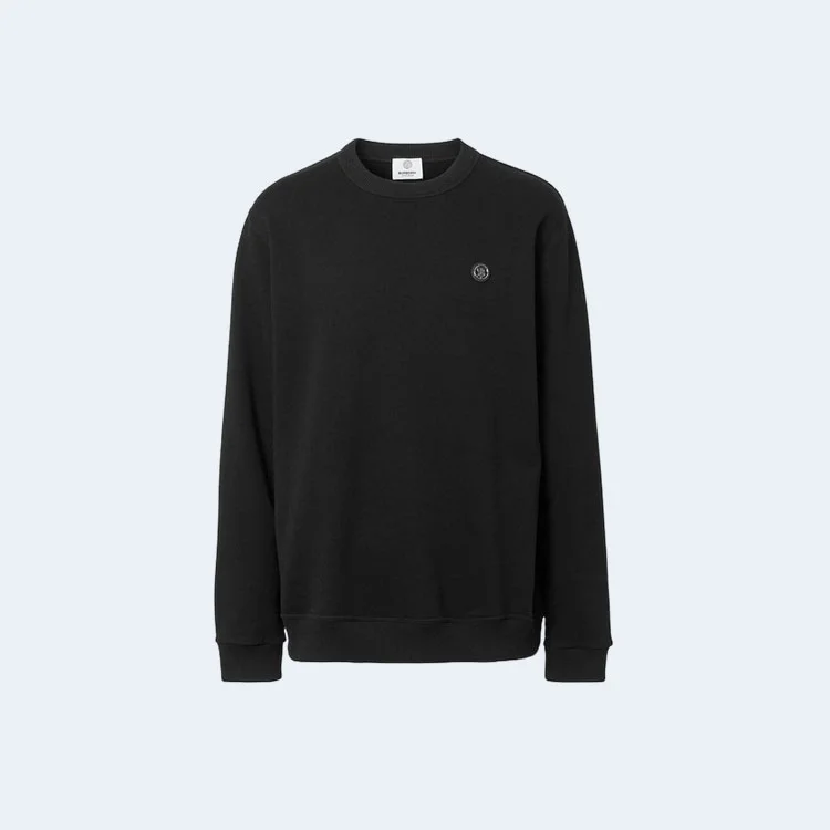 버버리 모노그램 아플리케 맨투맨