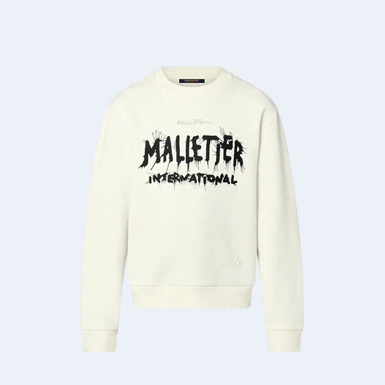 루이비통 말티에 맨투맨 화이트