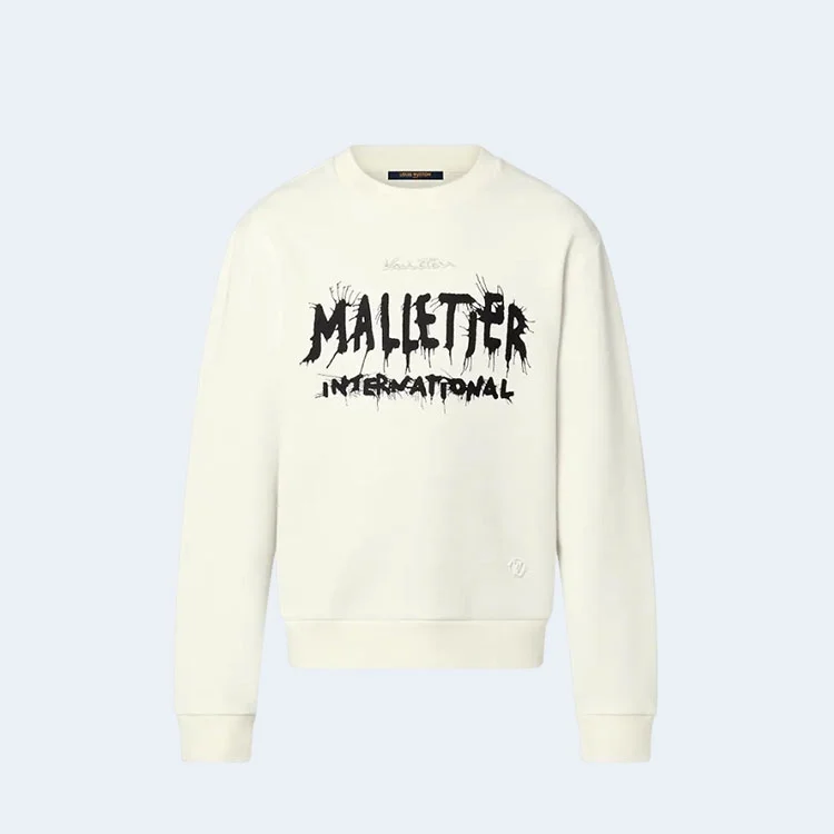 루이비통 말티에 맨투맨 화이트