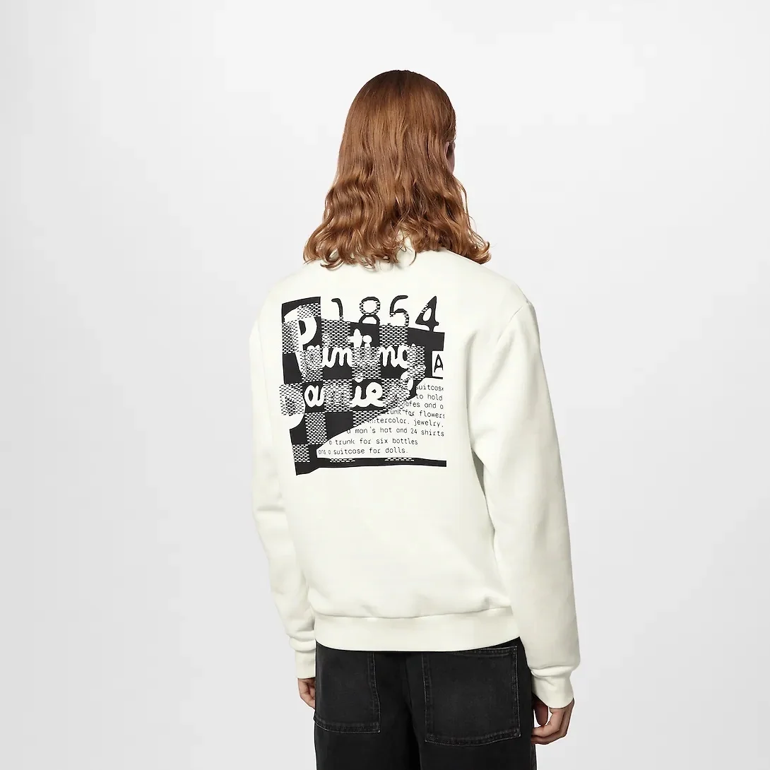 루이비통 말티에 맨투맨 화이트