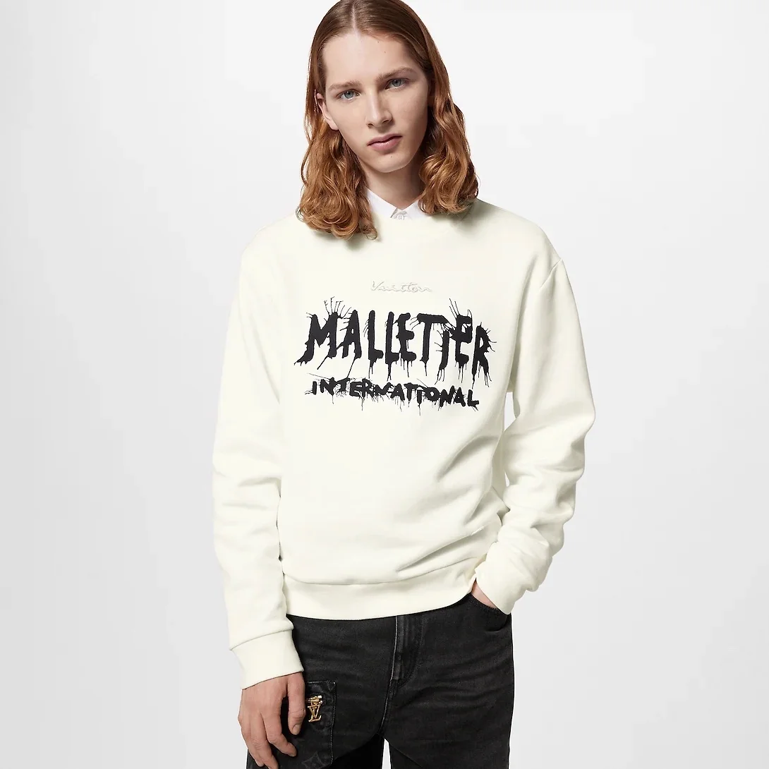 루이비통 말티에 맨투맨 화이트