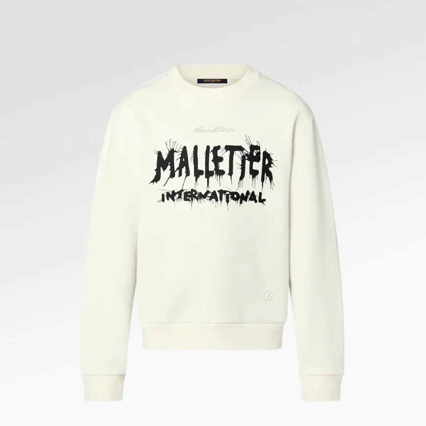 루이비통 말티에 맨투맨 화이트