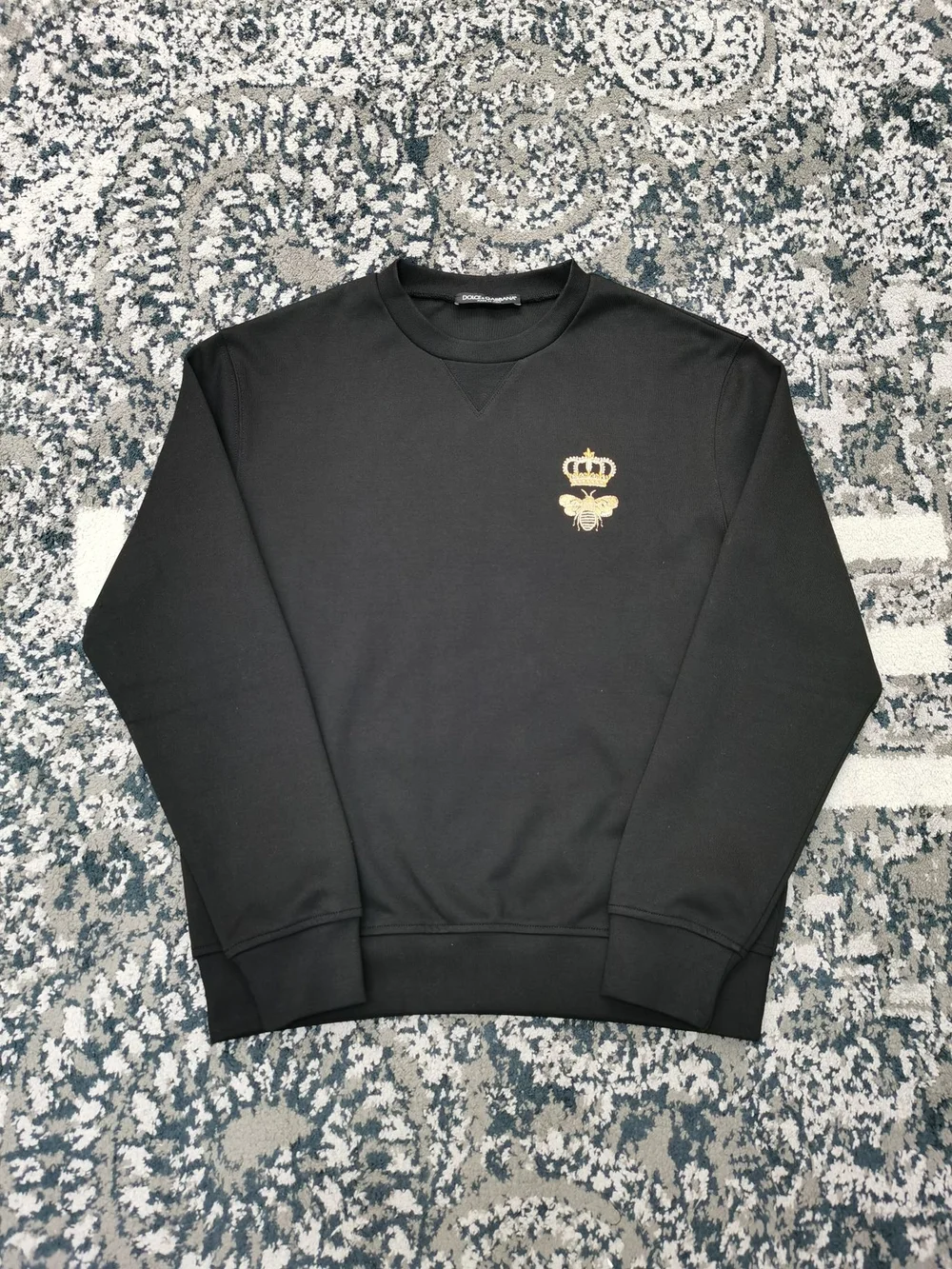 돌체앤가바나 자수 코튼 스웨트 맨투맨