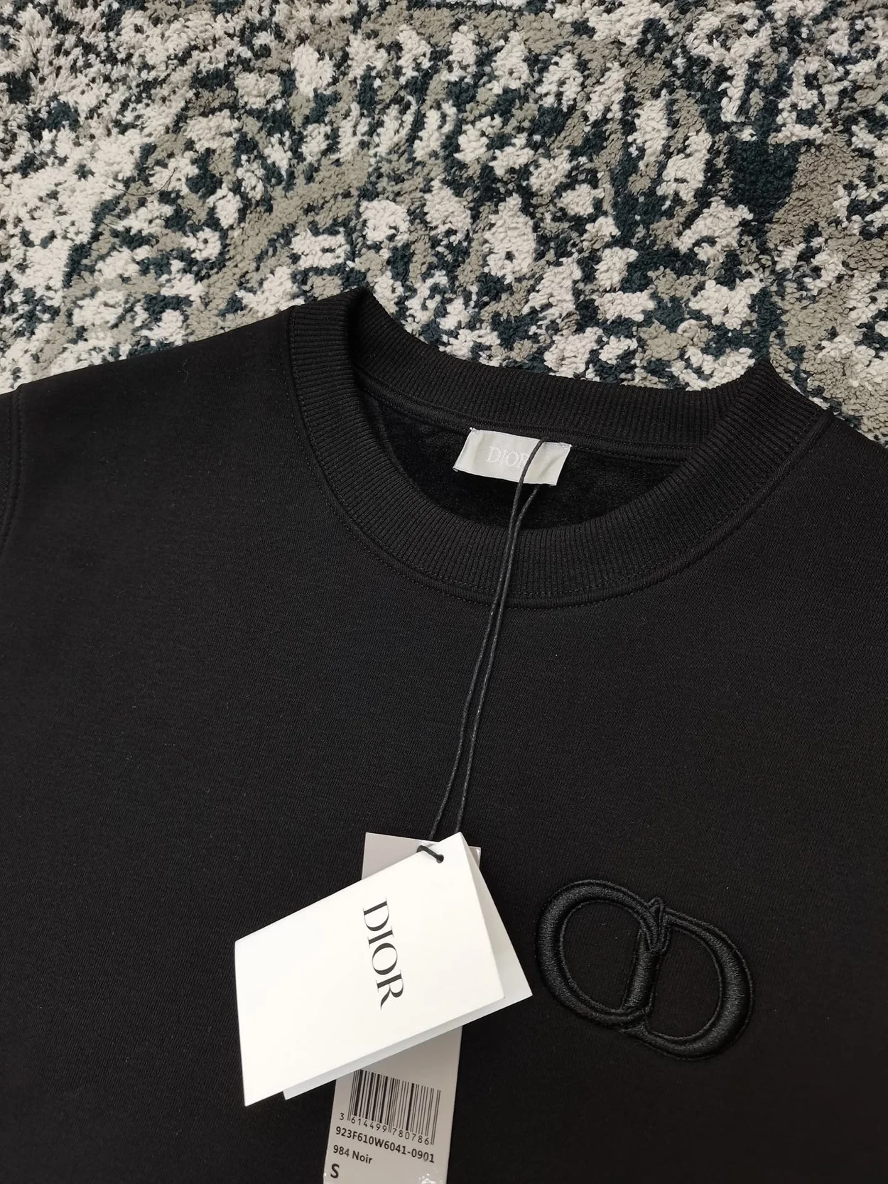 디올 아이콘 스웨트셔츠